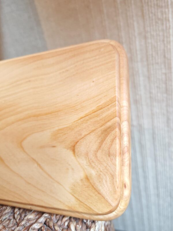 Lot de 2 planches apéritif en merisier massif du Jura – Fabrication artisanale française – Image 3
